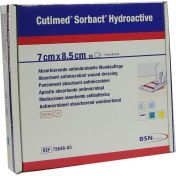 Cutimed Sorbact Hydroactive 7x8.5cm günstig im Preisvergleich