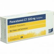 paracetamol - ct 500mg Tabletten günstig im Preisvergleich