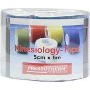Pressotherm Kine-Med-Tape 5cmx5m blau