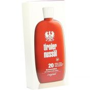 Tiroler Nussöl original Sonnenmilch wasserf.LSF 20