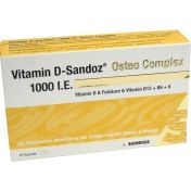 Vitamin D-Sandoz 1000 I.E. günstig im Preisvergleich