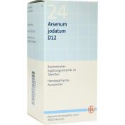 BIOCHEMIE DHU 24 Arsenum jodatum D12 Tabl. günstig im Preisvergleich