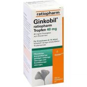 GINKOBIL ratiopharm Tropfen 40 mg