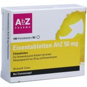 Eisentabletten AbZ 50 mg Filmtabletten günstig im Preisvergleich