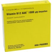 Vitamin B12 AAA 1000ug Amp