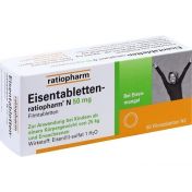Eisentabletten-ratiopharm N 50mg Filmtabletten