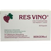 RES VINO Roter Trauben Extrakt Rotweintraubenextra günstig im Preisvergleich