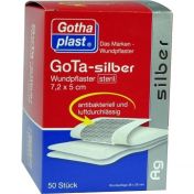 GoTa-silber Wundpflaster steril 5x7.2cm günstig im Preisvergleich