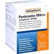 Pankreatin Mikro-ratiopharm 20000 günstig im Preisvergleich