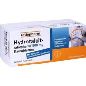 Hydrotalcit-ratiopharm 500mg Kautabletten günstig im Preisvergleich