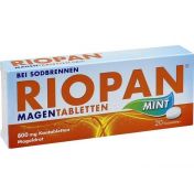 Riopan Magen Tabletten Mint 800mg Kautabletten günstig im Preisvergleich