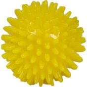 Massageball Igel gelb 8cm