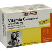 VITAMIN C-ratiopharm retard 500mg günstig im Preisvergleich