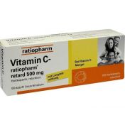 Vitamin C-ratiopharm retard 500 mg günstig im Preisvergleich