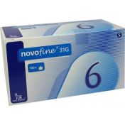 Novofine 6 Kanülen 0.25x6 mm