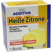 Additiva Heisse Zitrone Vitamin C+Calcium günstig im Preisvergleich