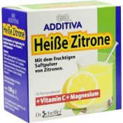 Additiva Heisse Zitrone Vitamin C+Magnesium günstig im Preisvergleich