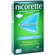 nicorette Kaugummi 2mg whitemint