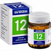 Biochemie 12 Calcium sulfuricum D6 Tabletten günstig im Preisvergleich