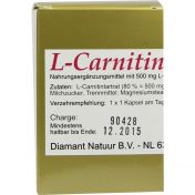 L-Carnitin 1 X 1 pro Tag