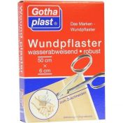 Gothaplast Wundpflaster wasserabw.robust 0.5mx6cm