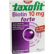 taxofit Biotin 10mg forte Tabletten günstig im Preisvergleich