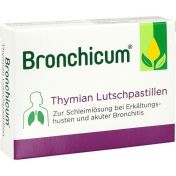 Bronchicum Thymian Lutschpastillen günstig im Preisvergleich