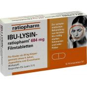 IBU-LYSIN-ratiopharm 684mg Filmtabletten günstig im Preisvergleich