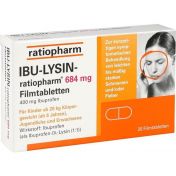 IBU-LYSIN-ratiopharm 684mg Filmtabletten