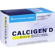 Calcigen D Citro 600mg/400 I.E. Kautabletten günstig im Preisvergleich