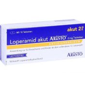 Loperamid akut Aristo 2mg Tabletten günstig im Preisvergleich