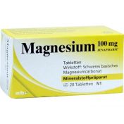 Magnesium 100mg Jenapharm Tabletten günstig im Preisvergleich