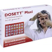 DOSETT Maxi-Arzneikassette rot
