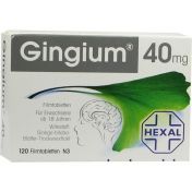 Gingium 40mg Filmtabletten