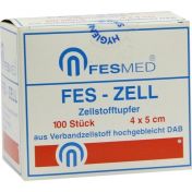 Zellstofftupfer FES-Zell 4x5cm HGBL günstig im Preisvergleich
