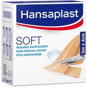 Hansaplast Soft 5mx4cm Rolle