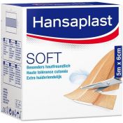 Hansaplast Soft 5mx6cm Rolle