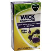 WICK Schwarze Johannisbeere & Holunder ohne Zucker günstig im Preisvergleich
