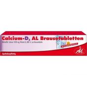 Calcium-D3 AL Brausetabletten günstig im Preisvergleich
