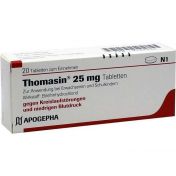 Thomasin 25 mg Tabletten günstig im Preisvergleich