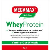WheyProtein Lactosefrei Vanille Megamax günstig im Preisvergleich