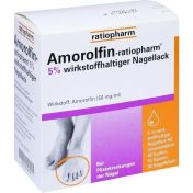 Amorolfin-ratiopharm 5% wirkstoffh. Nagellack günstig im Preisvergleich