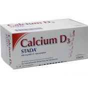 Calcium D3 STADA 600mg/400 I.E. Kautabletten