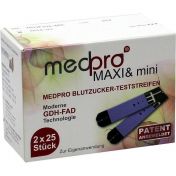 medpro MAXI & mini Blutzucker-Teststreifen günstig im Preisvergleich