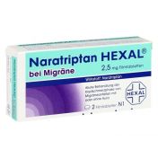 Naratriptan Hexal bei Migräne 2.5mg günstig im Preisvergleich