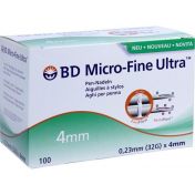 BD Micro-Fine Ultra Pen-Nadel 0.23x4mm günstig im Preisvergleich