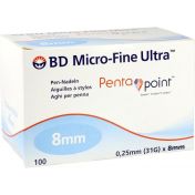 BD Micro-Fine Ultra Pen-Nadel 0.25x8mm günstig im Preisvergleich
