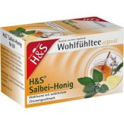 H&S Wohlfühltee Salbei-Honig mit Zitrone