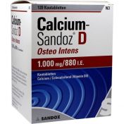 Calcium-Sandoz D Osteo Intens Kautabletten günstig im Preisvergleich
