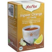 YOGI TEA INGWER ORANGE + Vanille BIO